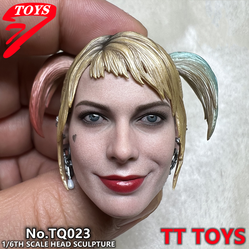 TTTOYS TQ023 1/6 Harley Quinn Beauty Headsculpt