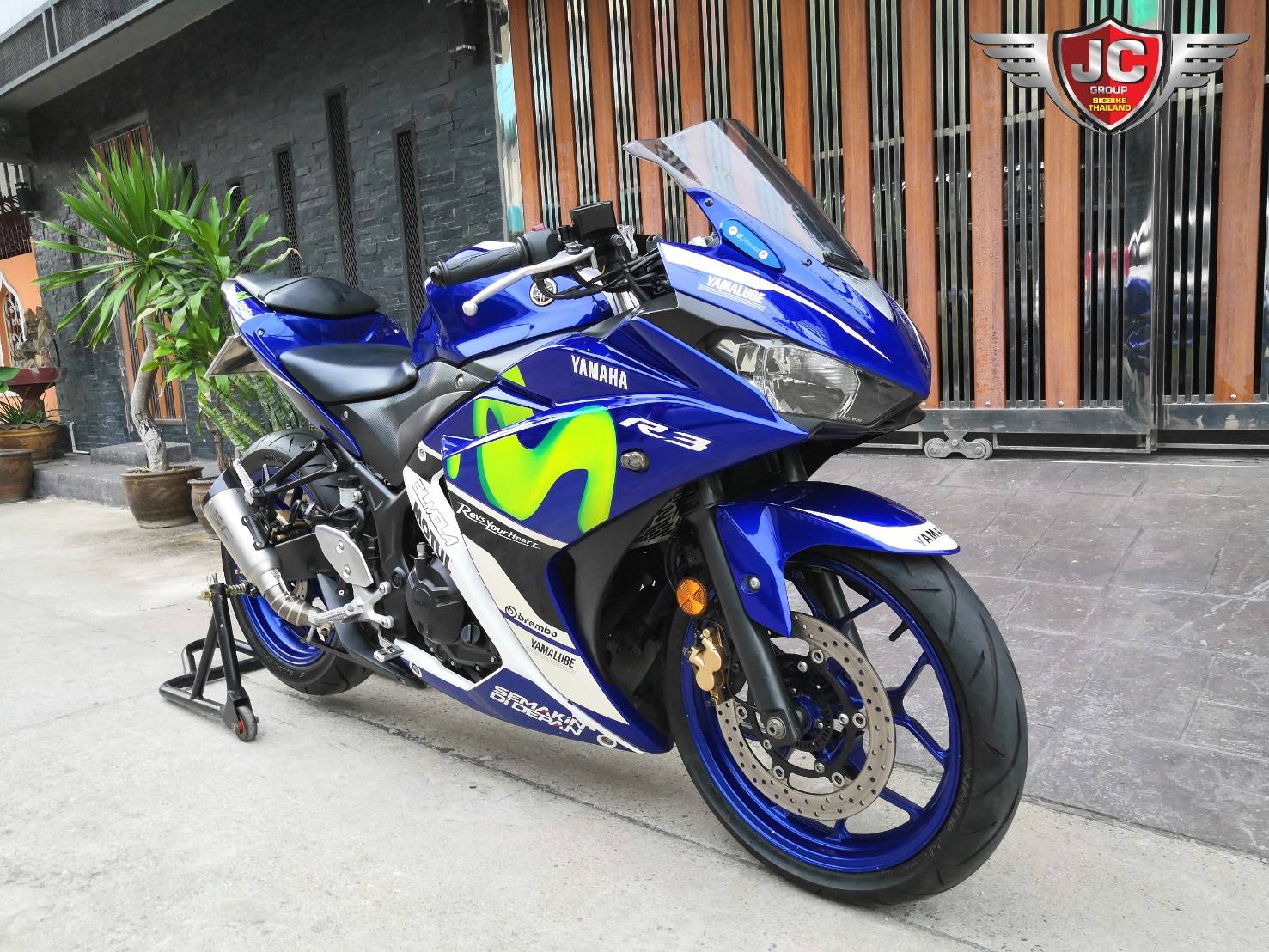 YZF R3_MOVISTAR ลายพิเศษ จดทะเบียนปี 2016 แต่งหล่อพอประมาณ‼️