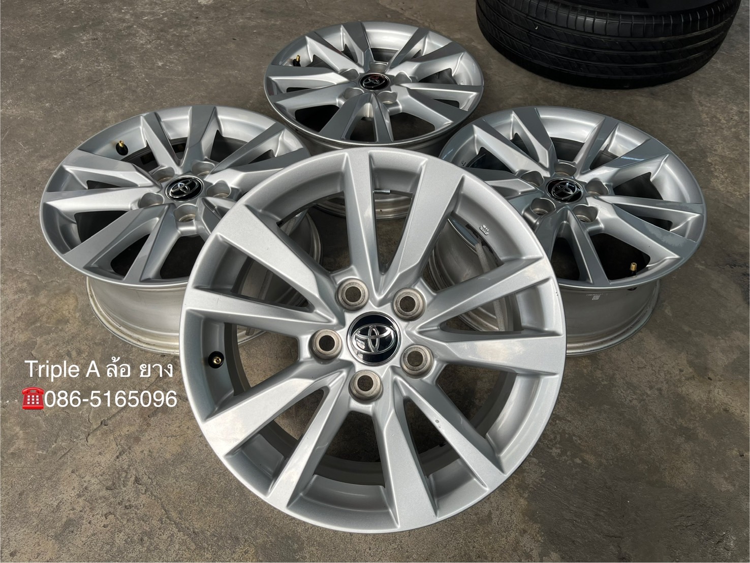 ✨ล้อแม็ก 5รู114✨Toyota Camry รุ่นใหม่ ขอบ 16
