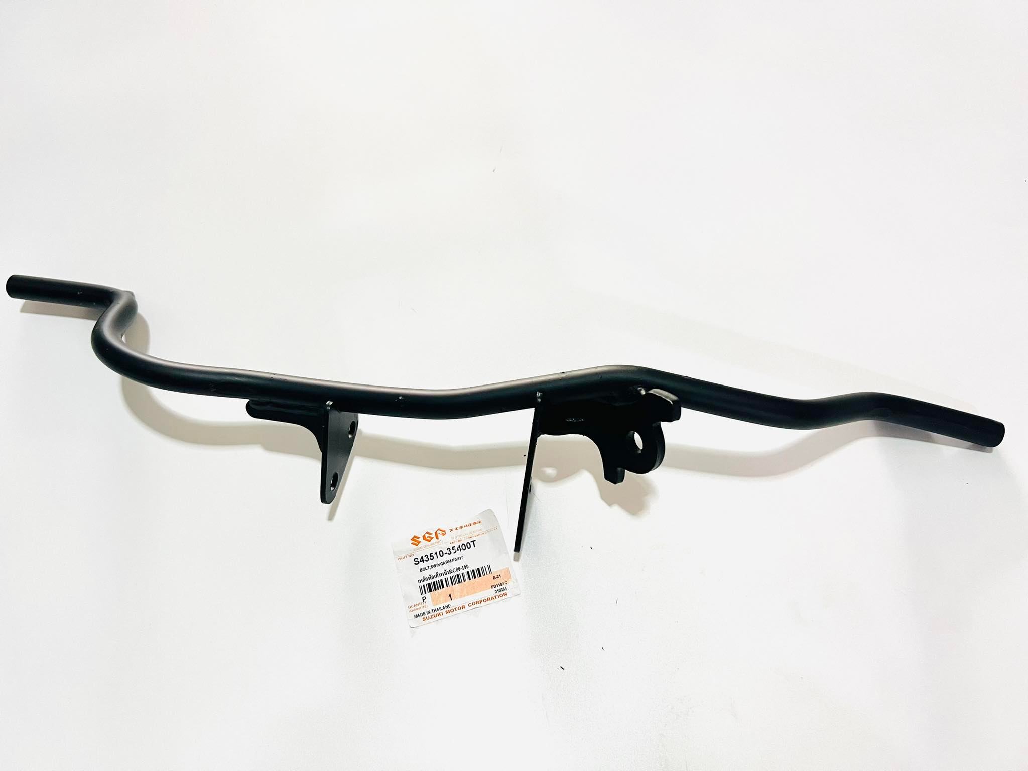 เหล็กพักเท้าหน้าrc100 rc80 แท้ L27-29
