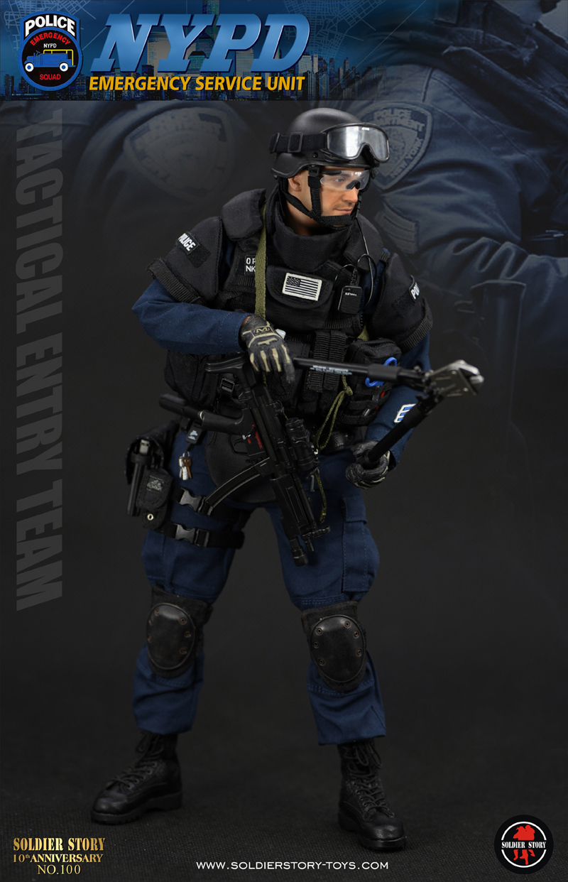Soldier Story SS100 NYPD ESU “TACTICAL ENTRY TEAM”