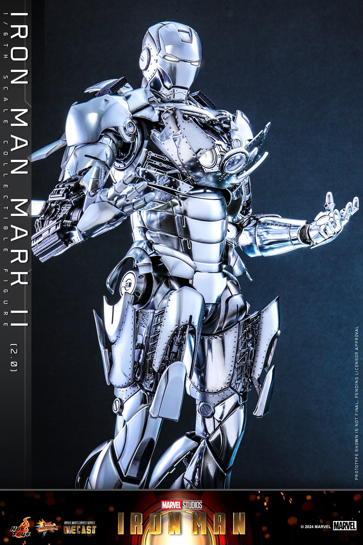 Hot Toys MMS733D59 1/6 Iron Man - Iron Man Mark II (2.0)