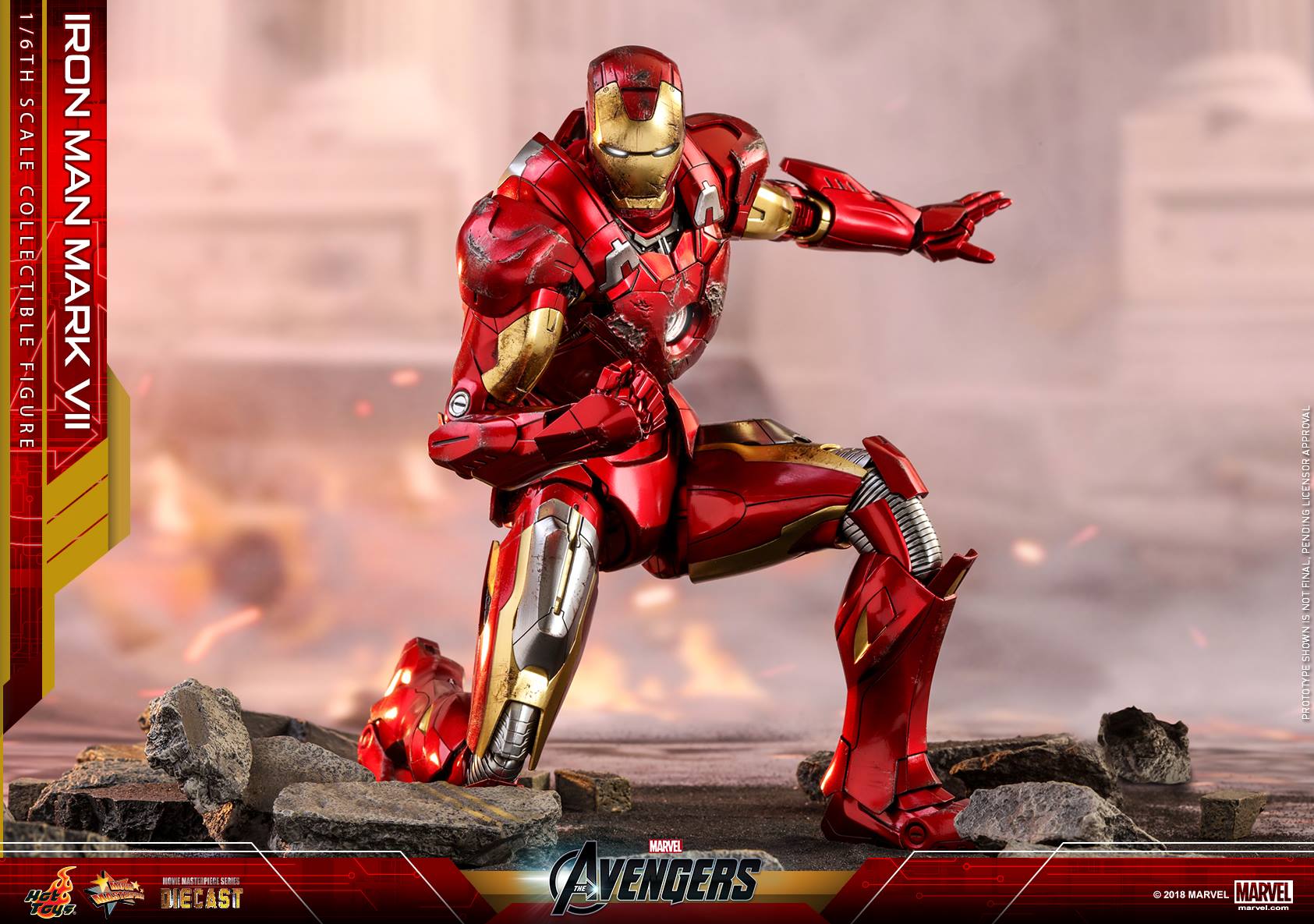 Hot Toys MMS500D27 THE AVENGERS - IRON MAN MARK VII