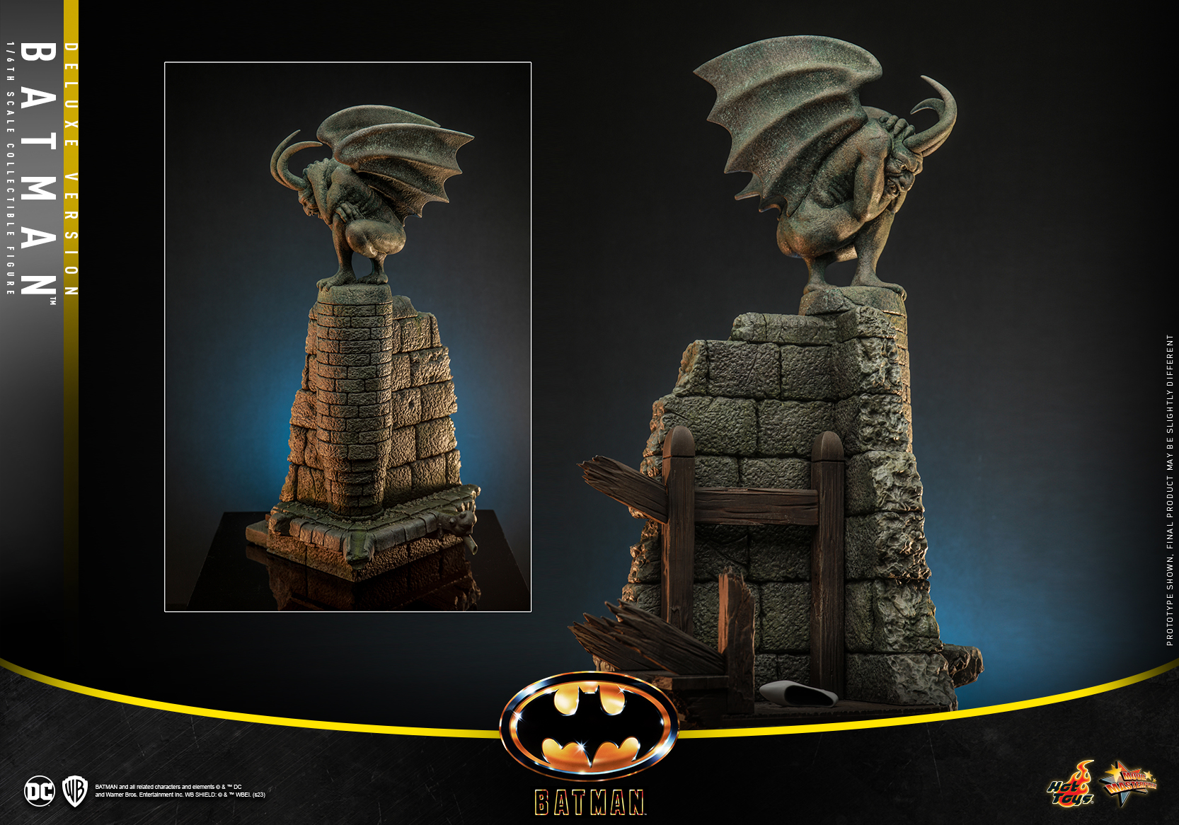 Hot Toys MMS693 1/6 Batman (1989) - Batman (Deluxe Version)