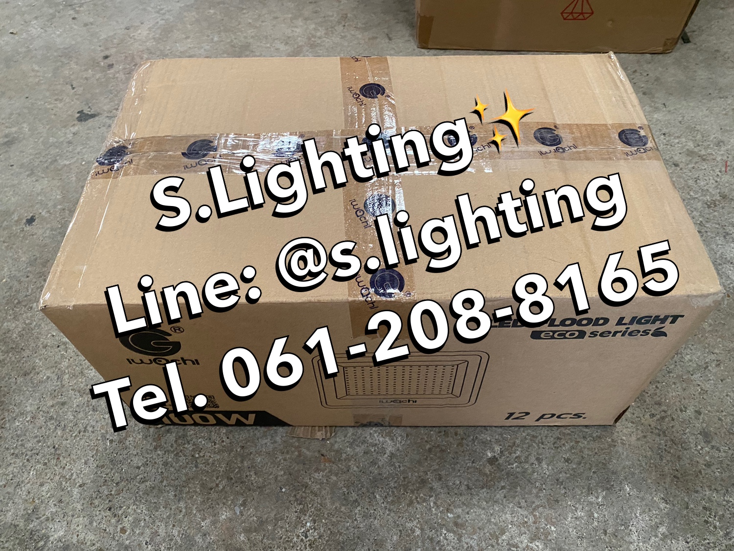 สปอร์ตไลท์ LED Flood Light Eco 100w แสงขาว