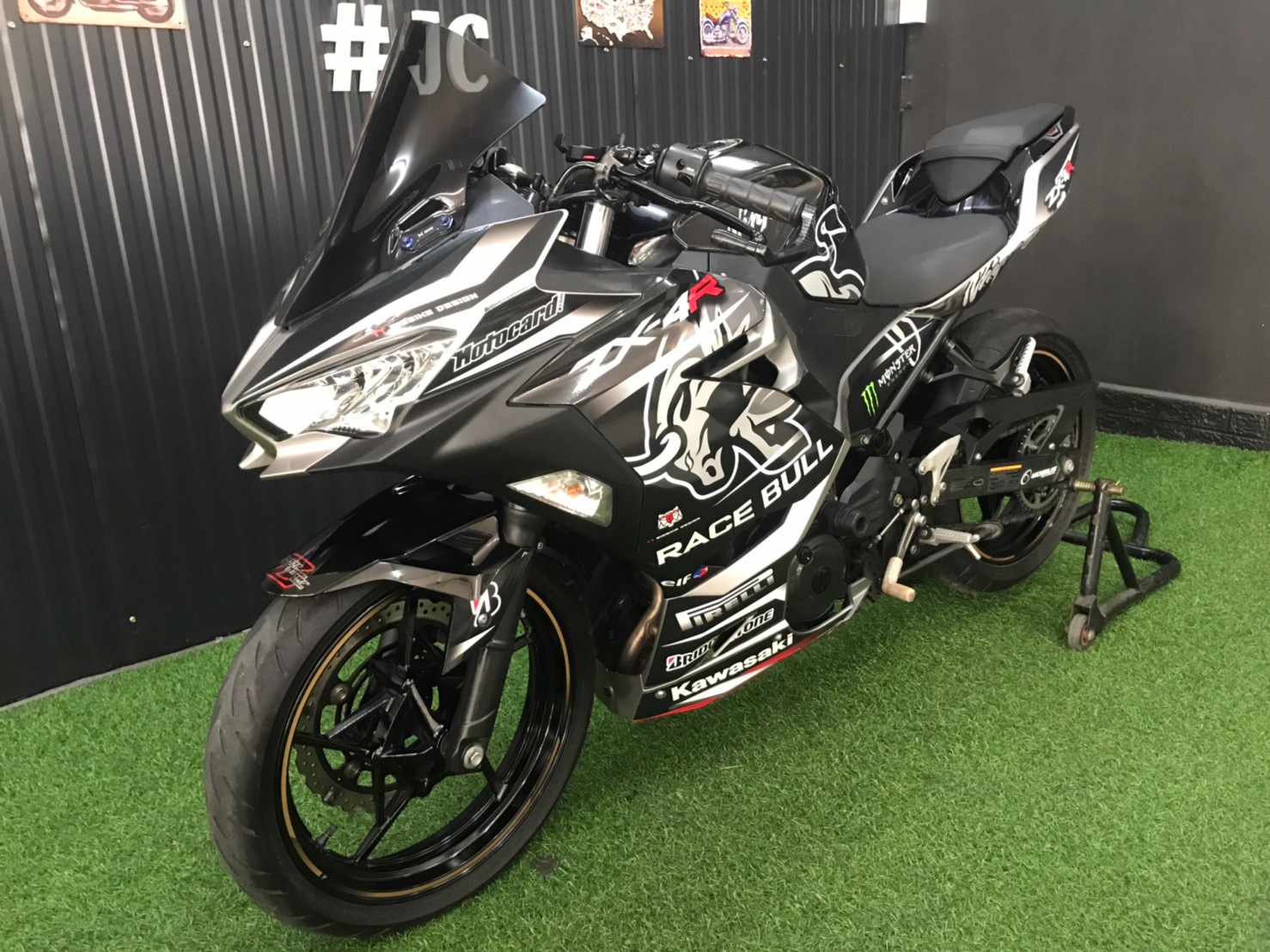 🚀 Ninja400 ปี 2019 🔥ดุดันมากคันนี้กับสติ๊กเกอร์แต่ง RACE BULL🔥