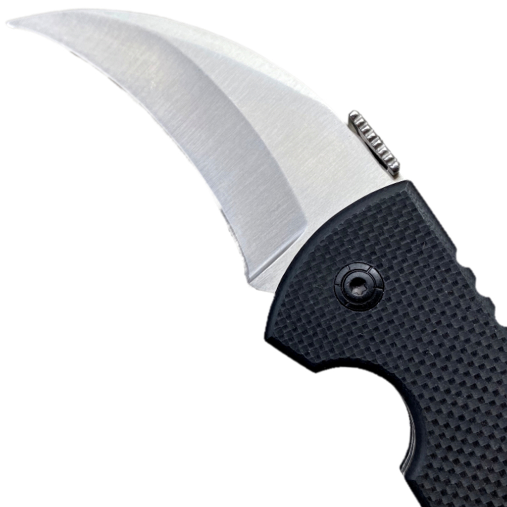 มีดพับ มีดคารัมบิต Tiger Claw Karambit Knives ขนาด 9.1 นิ้ว (23.2 ซม.)