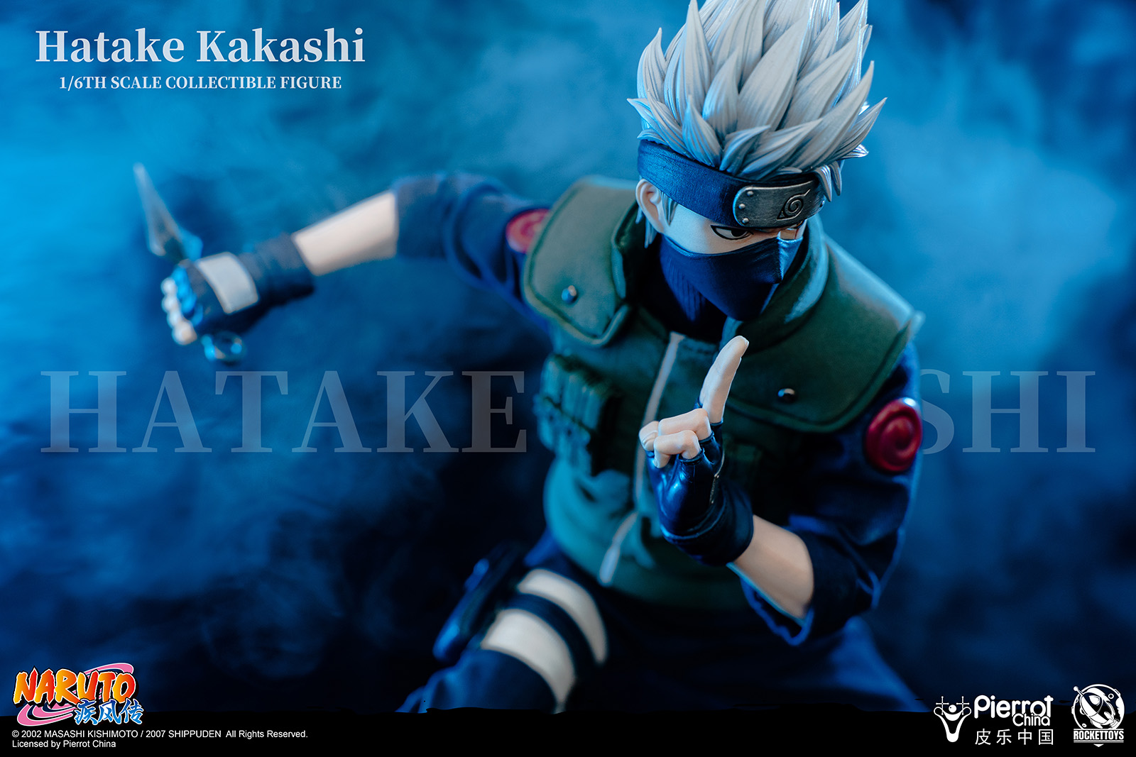 ROCKETTOYS ROC-004 1/6 NARUTO - HATAKE KAKASHI