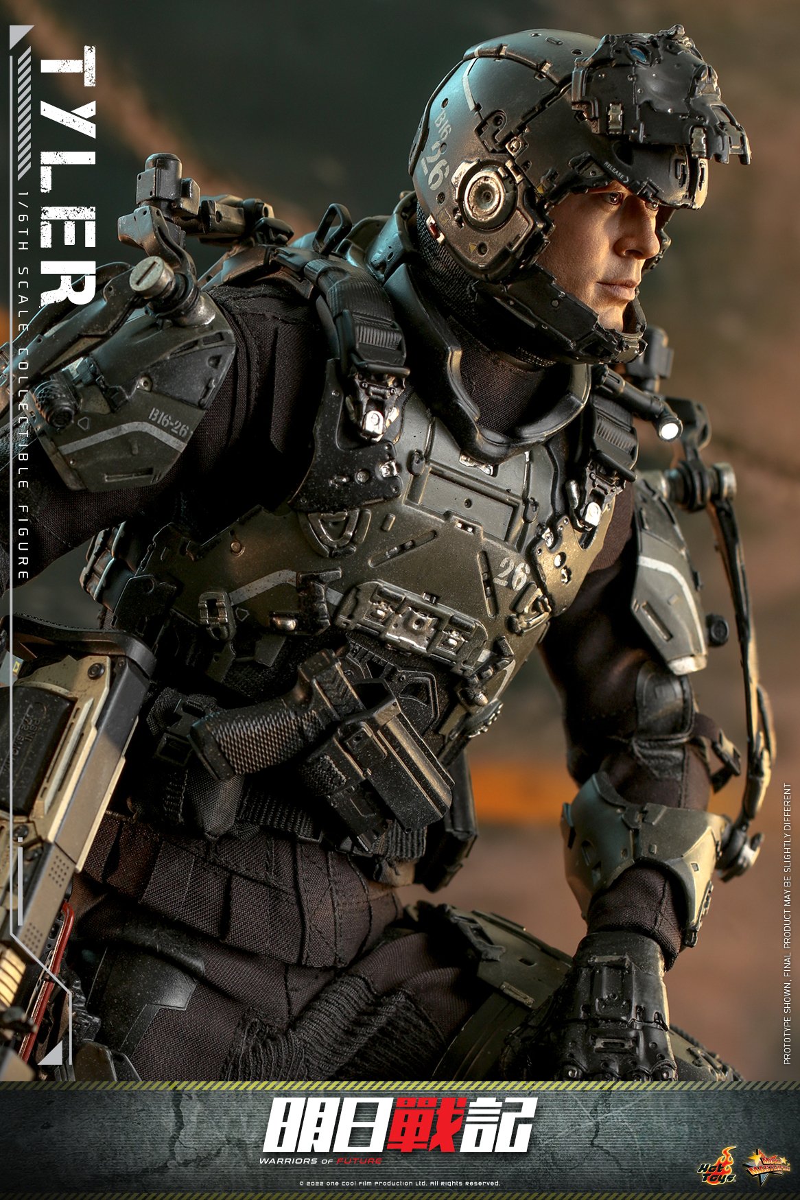 Hot Toys MMS667 1/6 Warriors of Future - Tyler