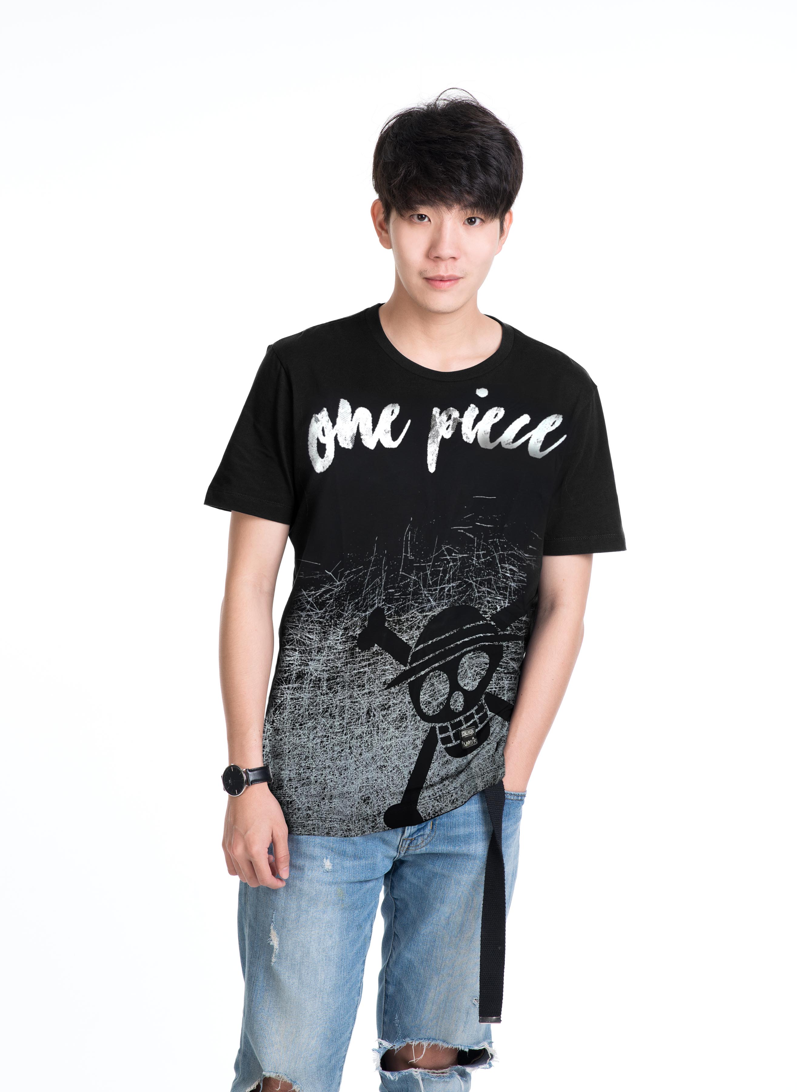 เสื้อยืดวันพีซ ลาย Luffy (T-Shirt One Piece Luffy icon)