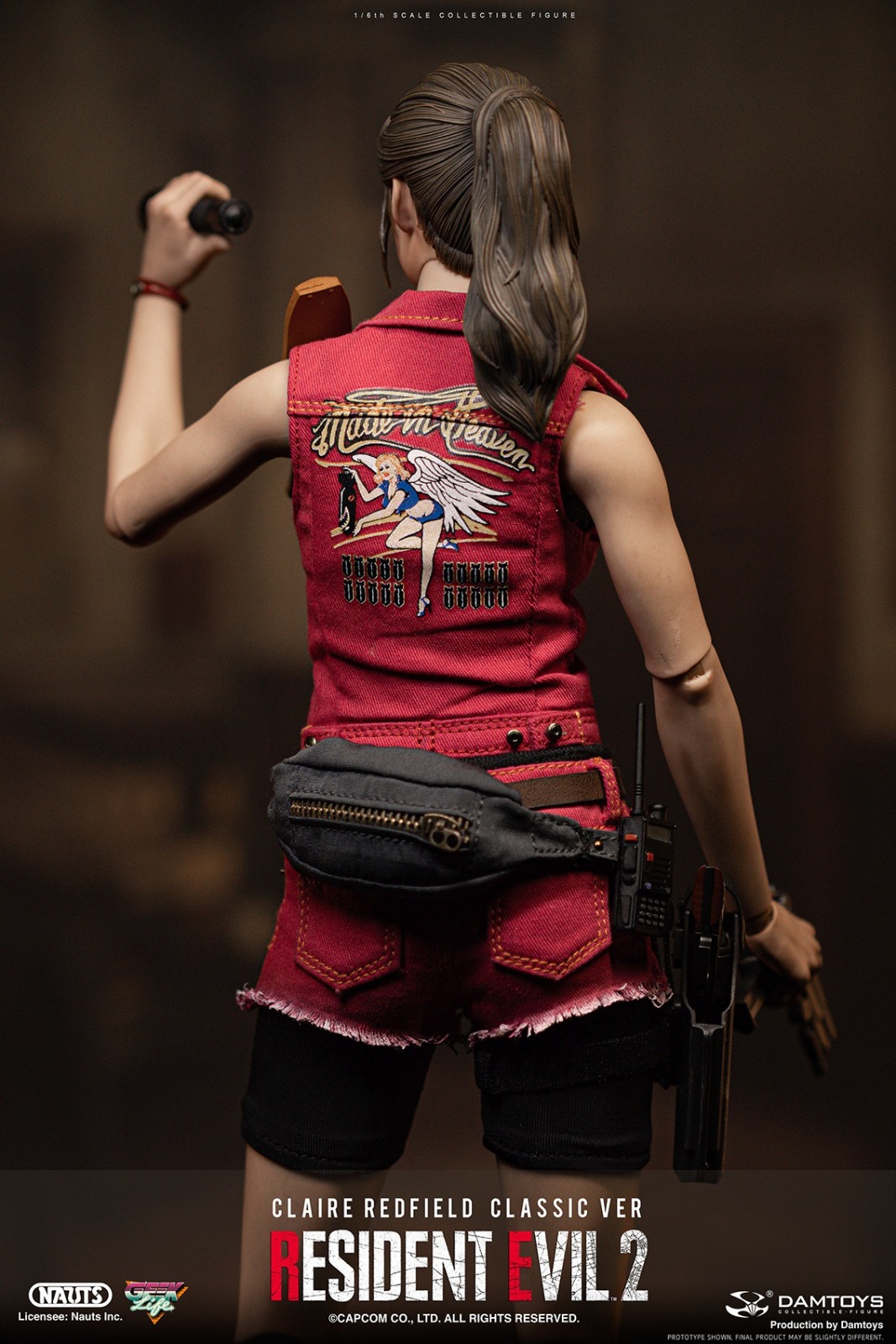 DAMTOYS DMS038 1/6 RESIDENT EVIL 2 - CLAIRE REDFIELD (CLASSIC VER)