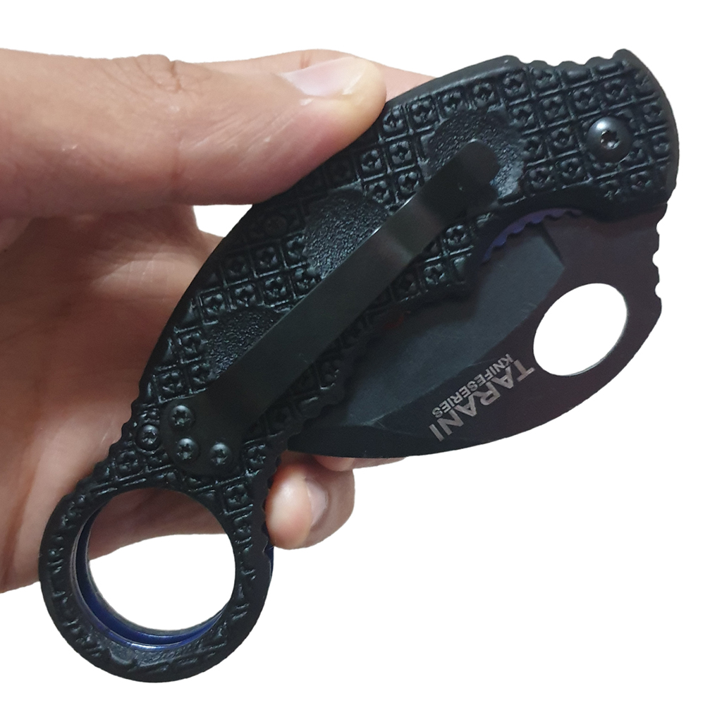 มีดพับ มีดคารัมบิต 5.11 Tactical Karambit Knives X14 ฟันเลื่อย ขนาด 6.3 นิ้ว (16 ซม.)