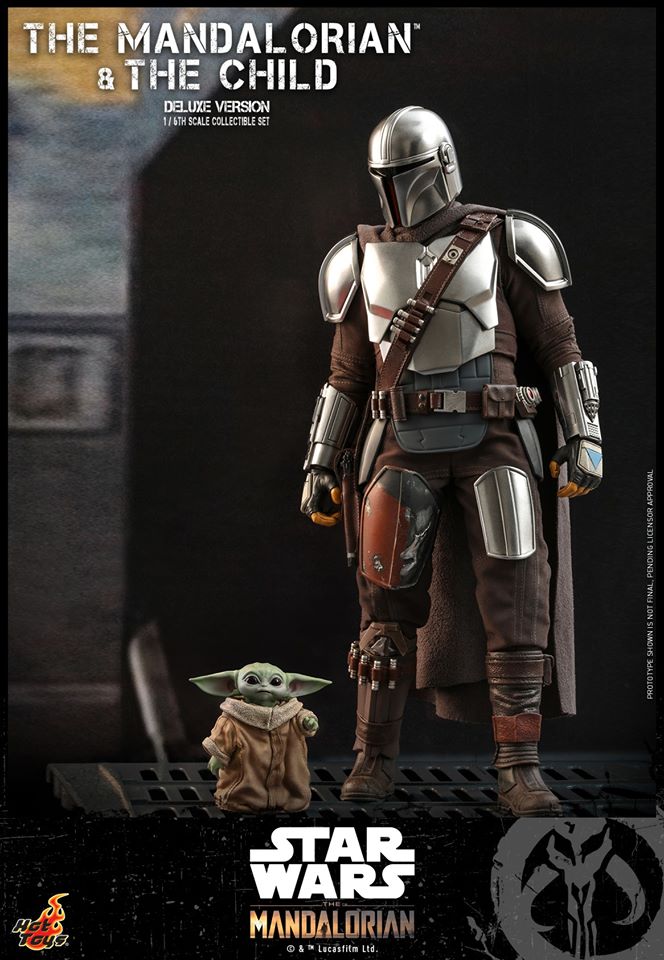 Hot Toys TMS015 The Mandalorian 1/6 The Mandalorian and The Child (Deluxe Version)