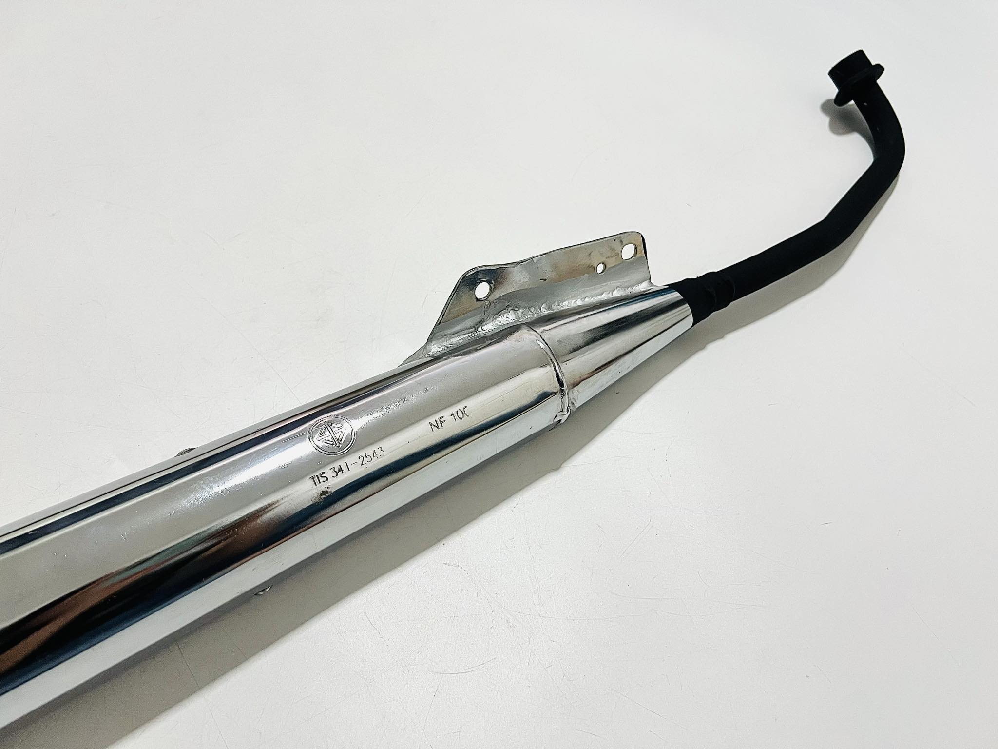 ท่อเดิมเวฟ100s รุ่นเก่า ปี2003 แถมฟรีปะเก็นคอท่อ นบ