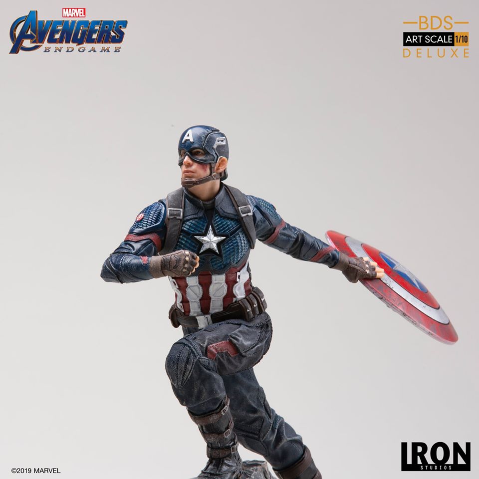 Iron Studios BDS Deluxe Art Scale 1/10 Avengers: Endgame - Captain America