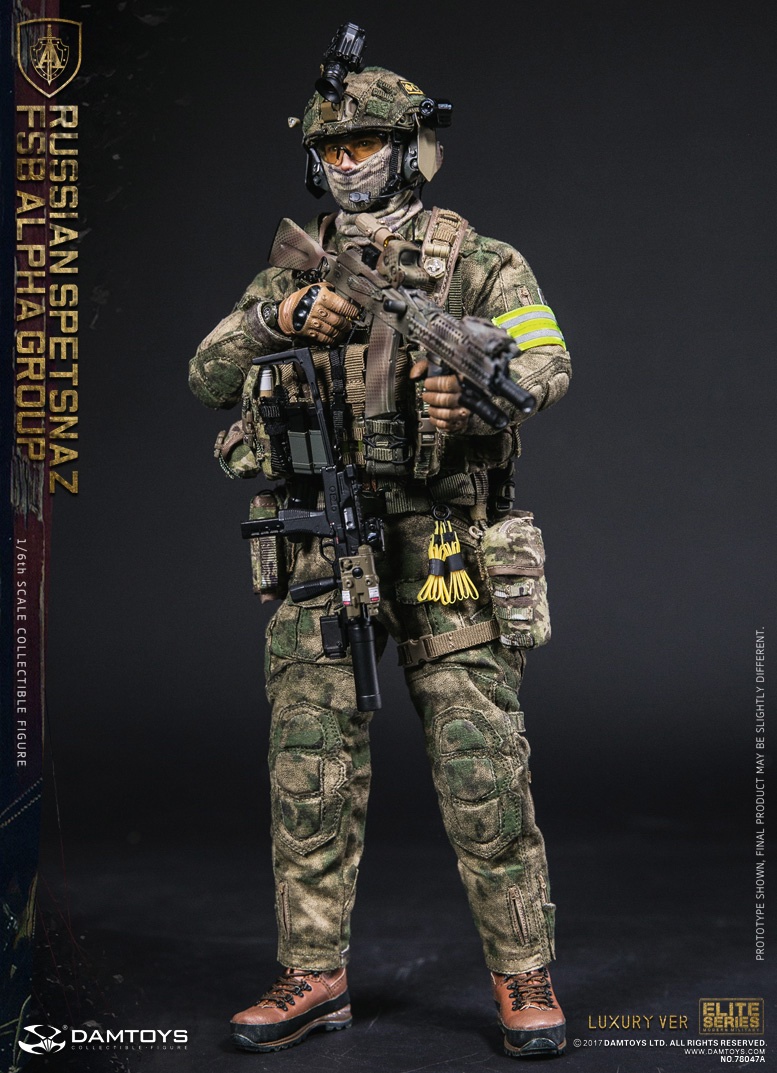 DAMTOYS 78047A RUSSIAN SPETSNAZ - FSB ALPHA GROUP (LUXURY VER)