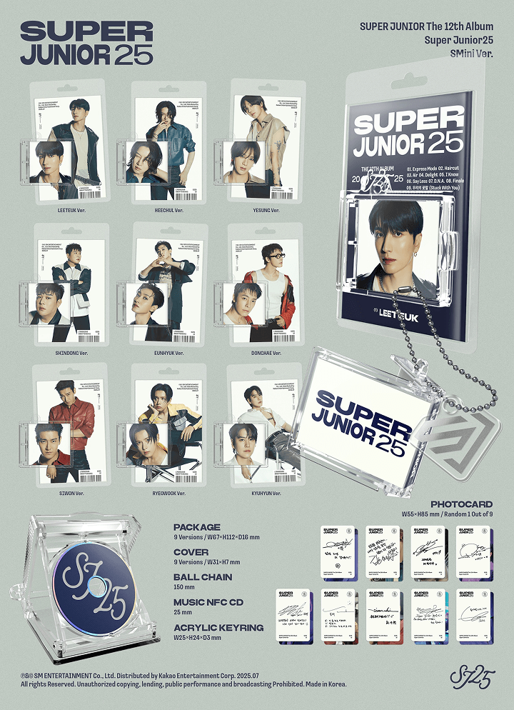 [PRE] SUPER JUNIOR The 12th Album 'Super Junior25'