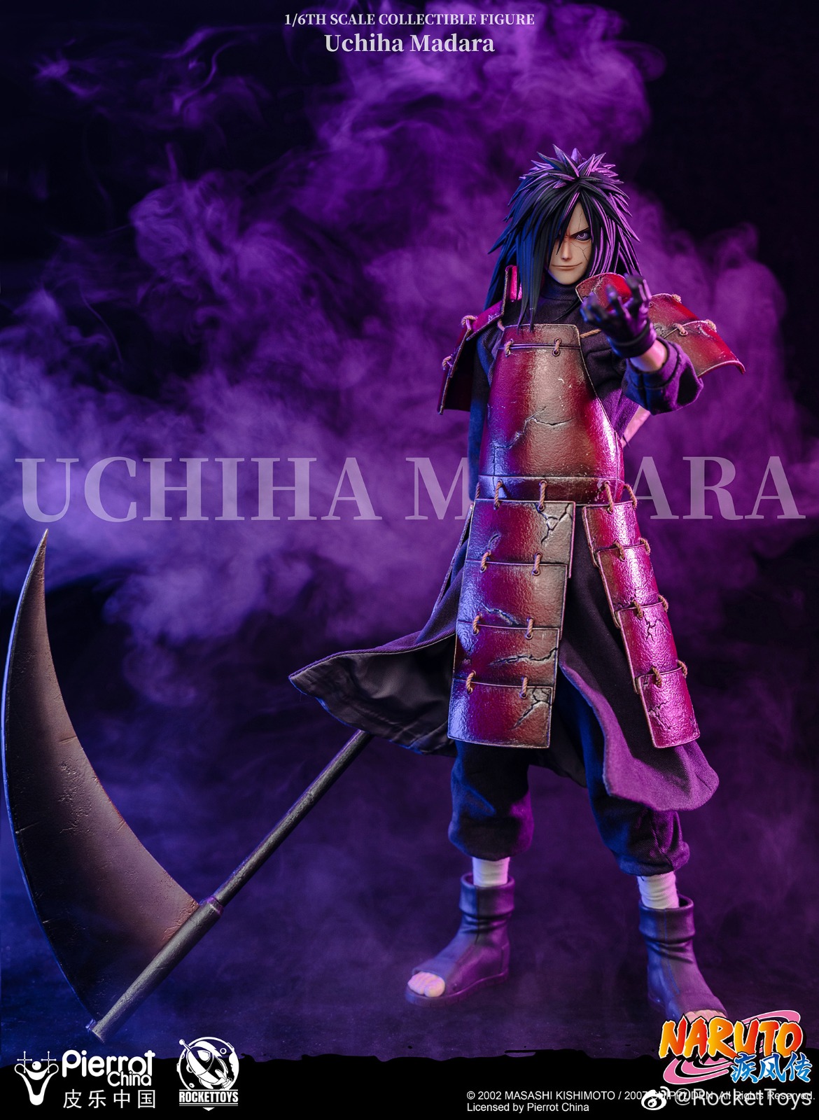 ROCKETTOYS ROC-005 1/6 NARUTO - UCHIHA MADARA