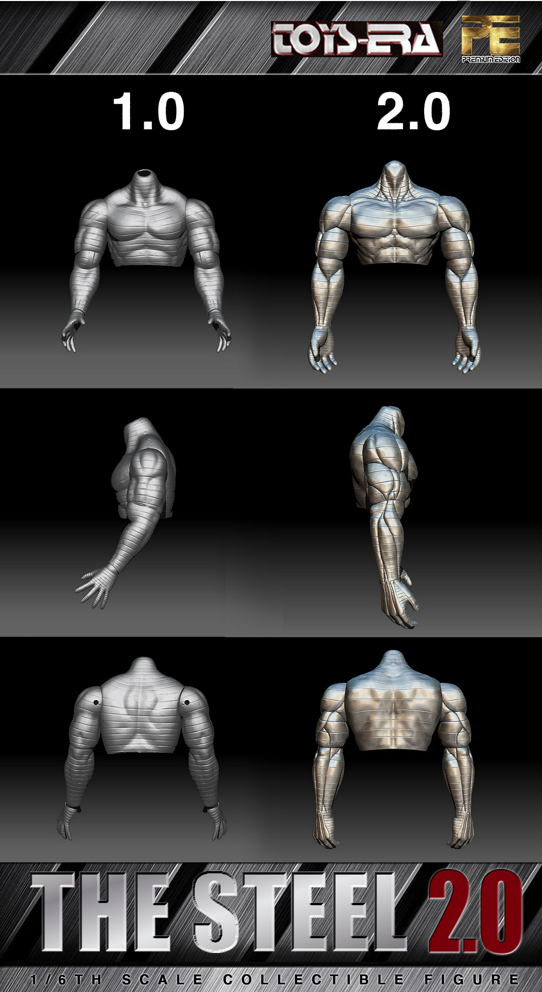 TOYS ERA PE002 PREMIUM EDITION - THE STEEL 2.0