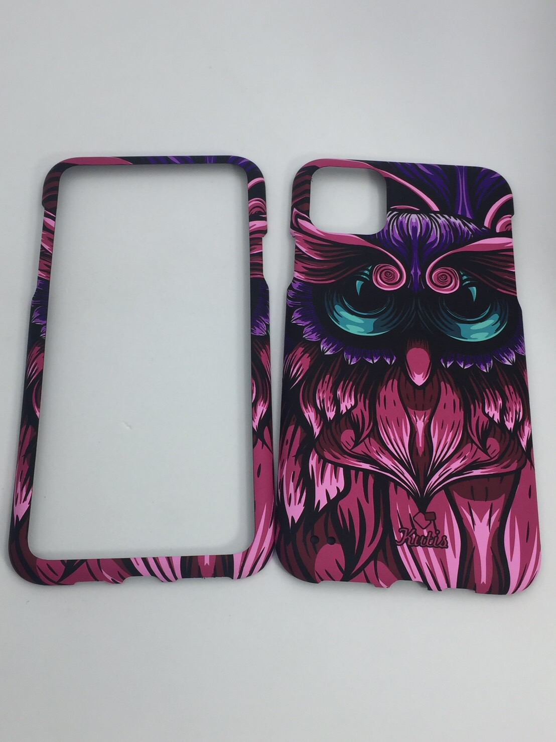 เคสคูทิส(Kutis)เคสไอโฟน11MAX(ลายนกฮูก)มาใหม่ เคสประกบหน้า-หลัง เคสเรืองแสง เคสลายวินเทจ ร้านSuperhero Klongthom