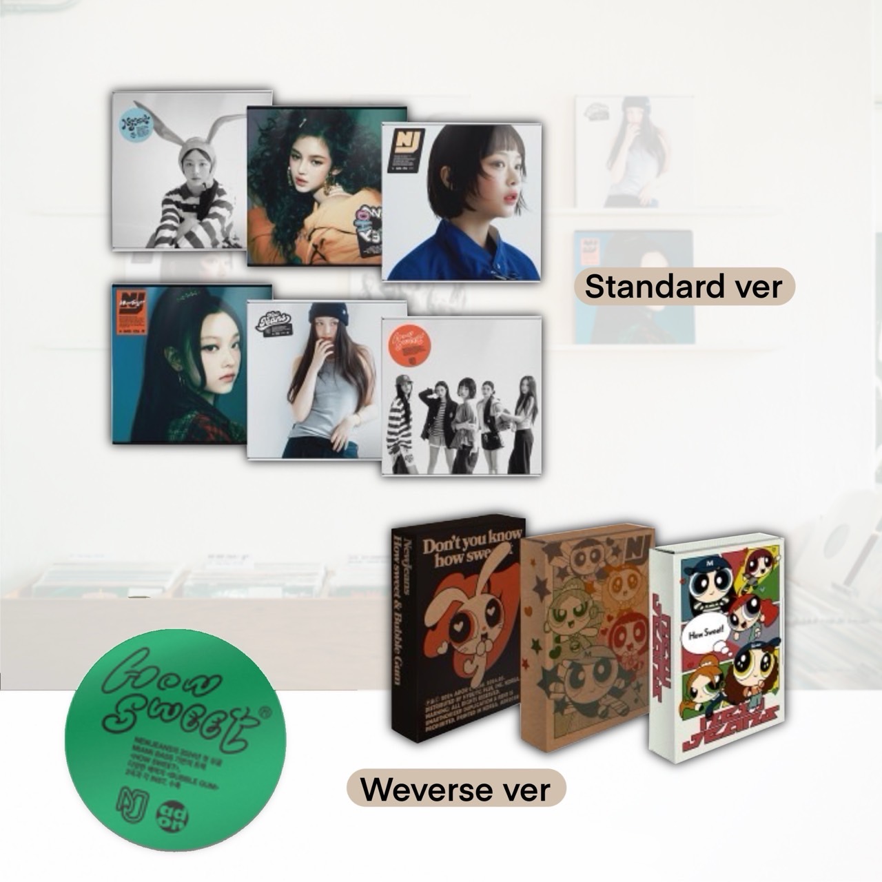 [รับกด+นำเข้าสินค้า] NewJeans - Double Single [How Sweet]