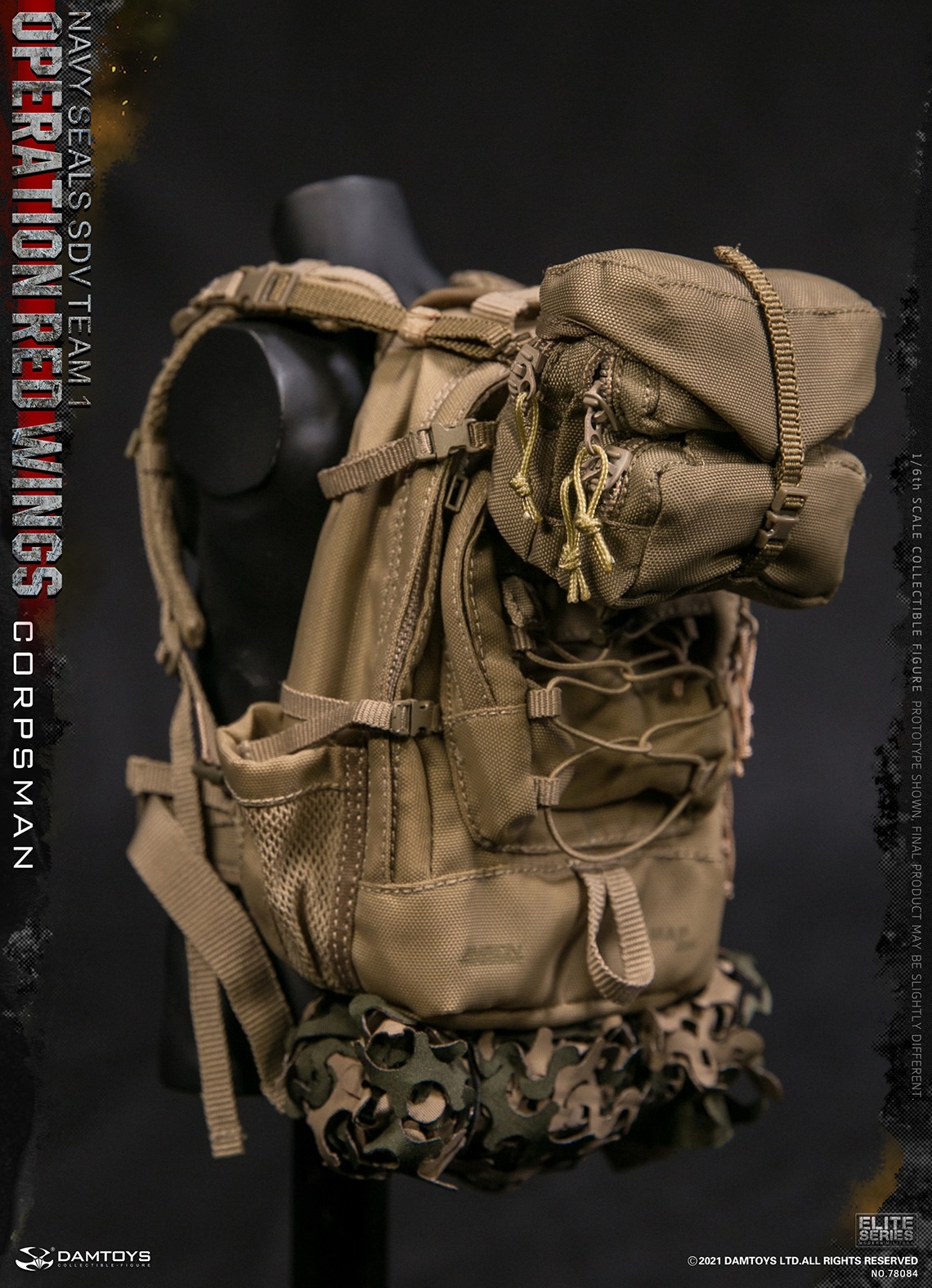 DAMTOYS 78084 1/6 Operation Red Wings: Navy Seals SDV Team 1 - Corpsman