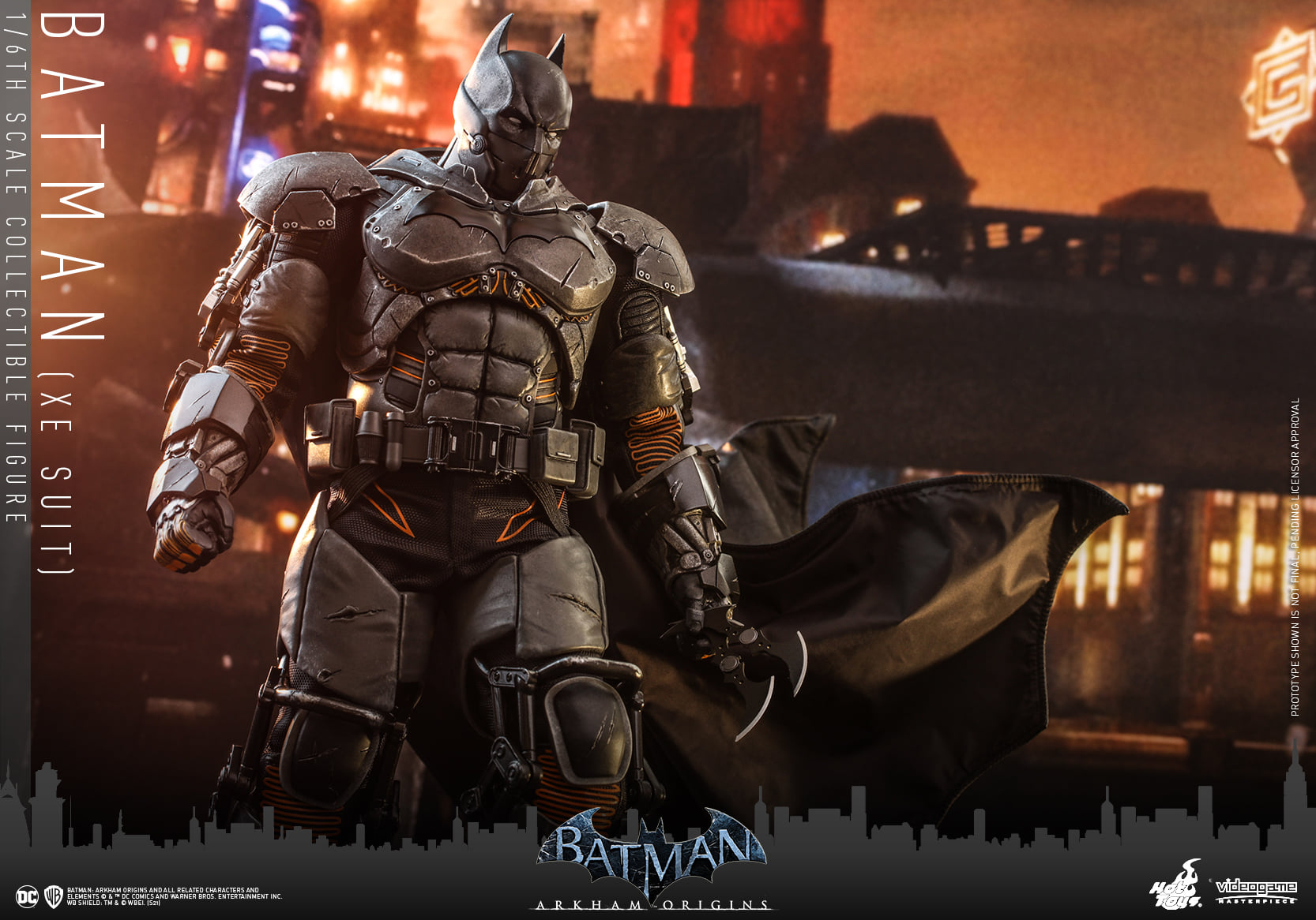 Hot Toys VGM52 1/6 Batman: Arkham Origins - Batman (XE Suit)