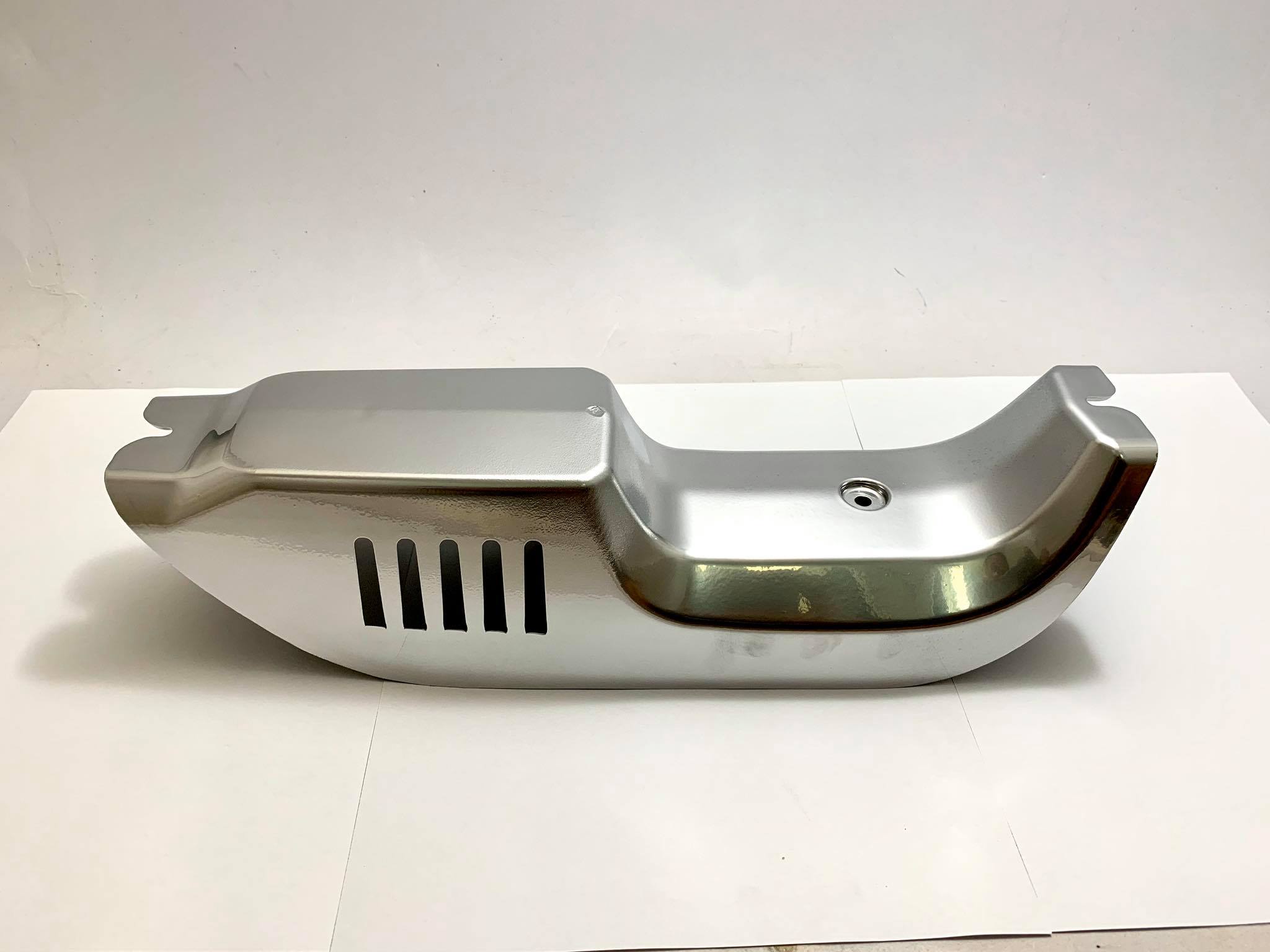 ฝาครอบคอนโดทรงสูงรถชาลีสีชุบ