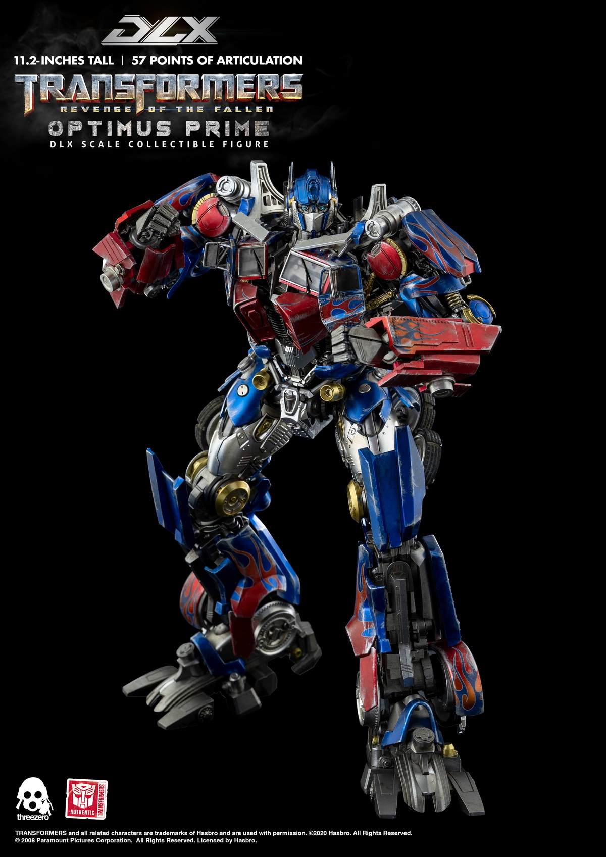 threezero 3Z0163 DLX Transformers: Revenge of the Fallen - Optimus Prime