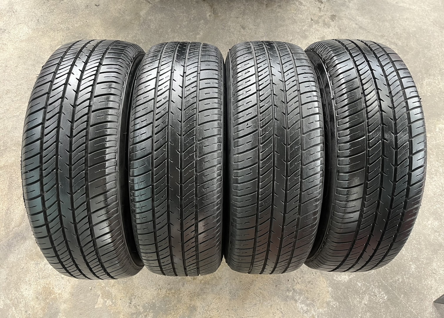 ✨ล้อแม็กพร้อมยาง✨Honda Brio ขอบ 14 ดำหน้าเงา💖สวยกริ๊บ💖