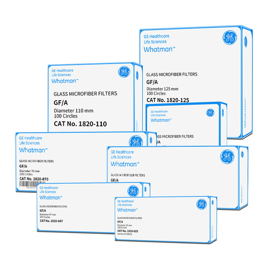 กระดาษกรองใยแก้ว GF/D (100/pkg)-whatman