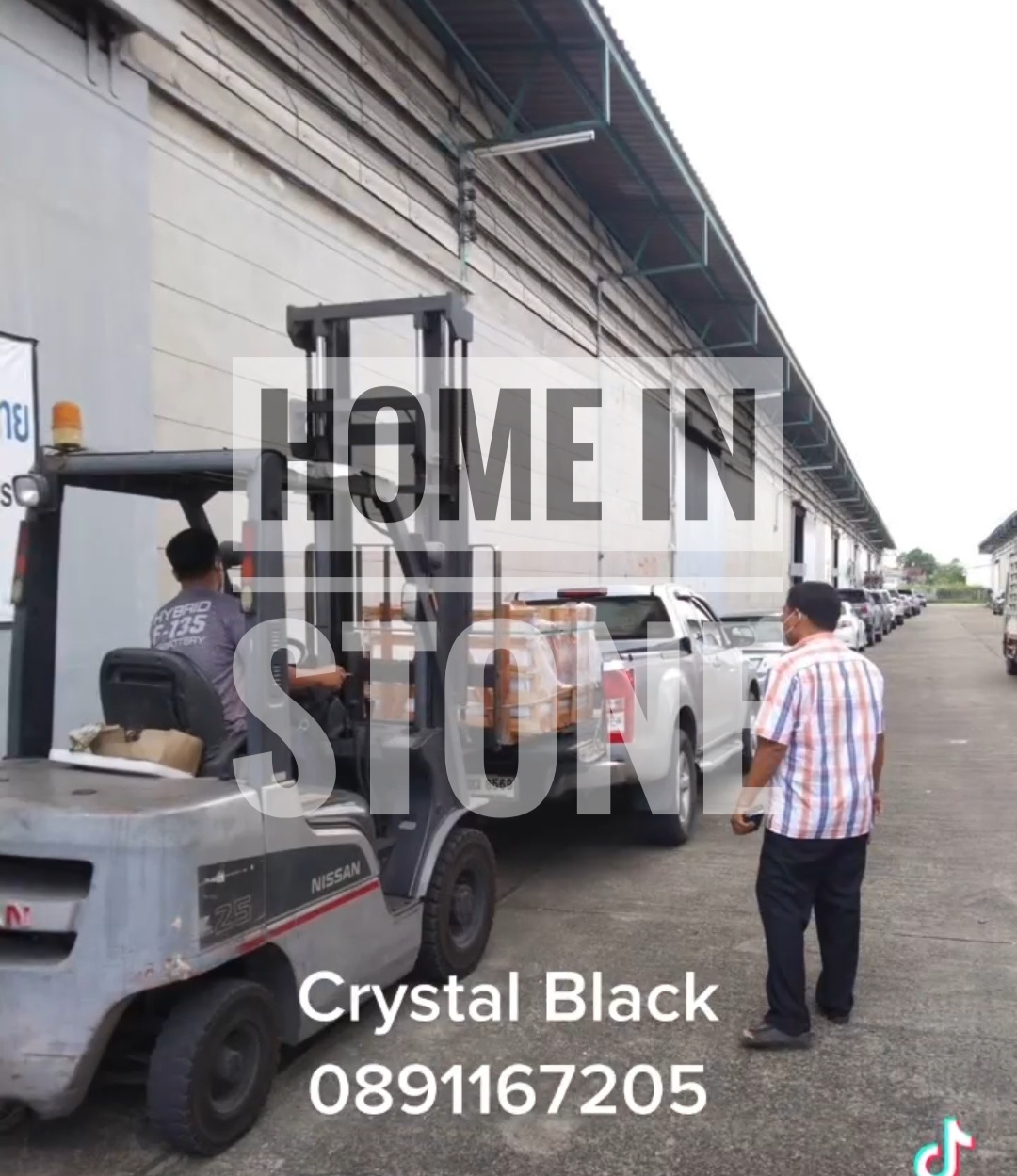 Crystal Black 30x60cm Stone for pool
