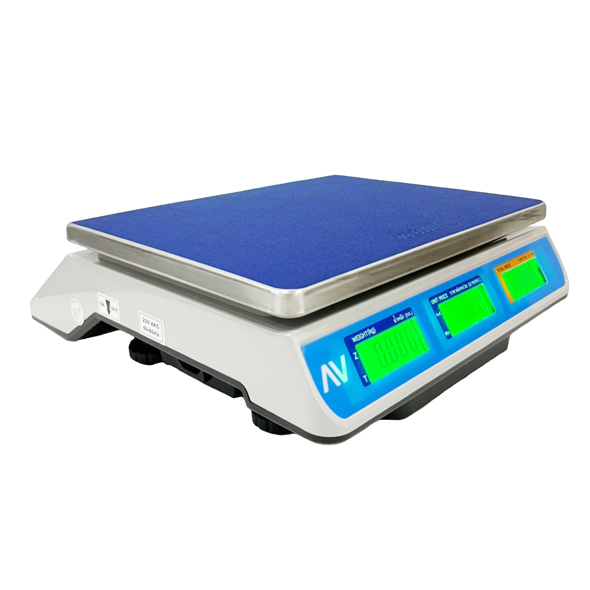 เครื่องชั่งดิจิตอลคำนวณราคา ตรา AV (AVENUE) รุ่น HPC พิกัด 30 กก.