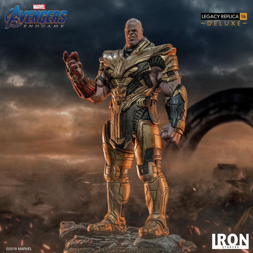 Iron Studios BDS Art Scale 1/4 Avengers Endgame Legacy Replica -Thanos (Deluxe)