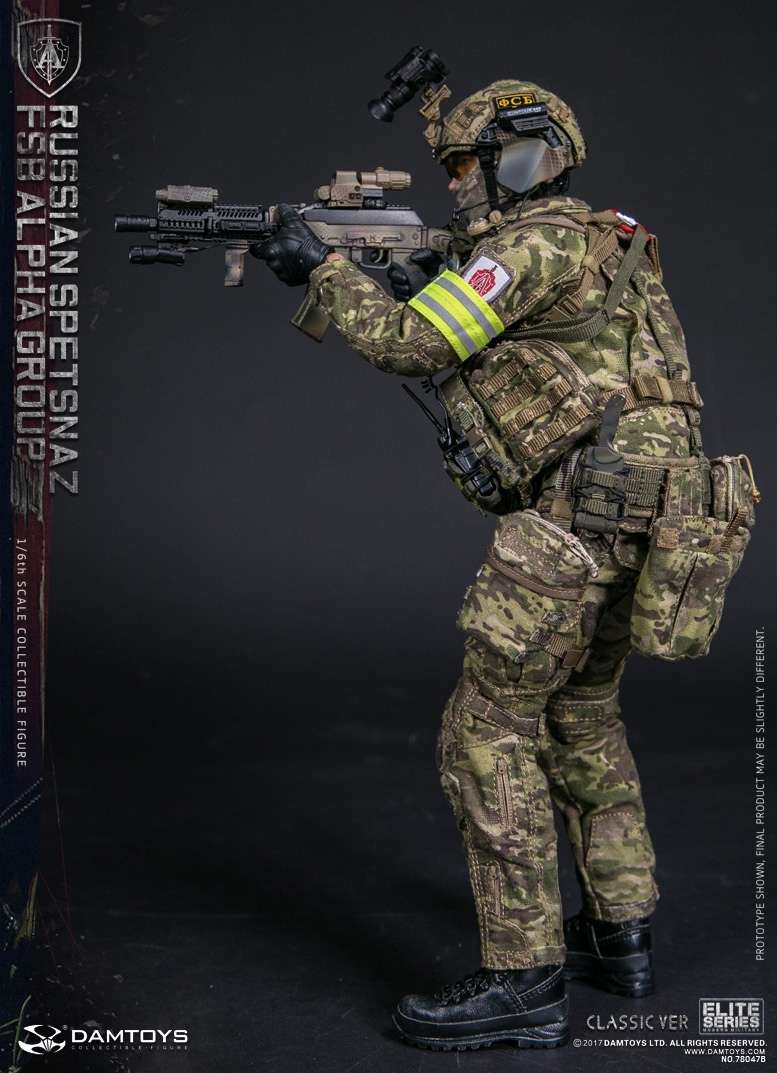 DAMTOYS 78047A RUSSIAN SPETSNAZ - FSB ALPHA GROUP (LUXURY VER)