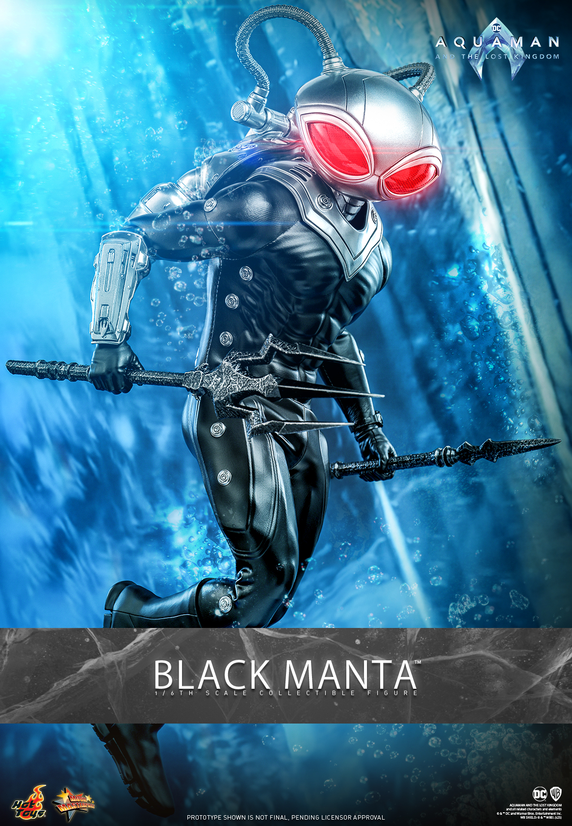 Hot Toys MMS739 1/6 Aquaman and the Lost Kingdom - Black Manta