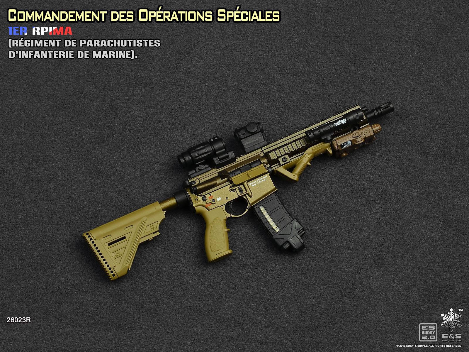 Easy&Simple 26023R Commandement des Opérations Spéciales