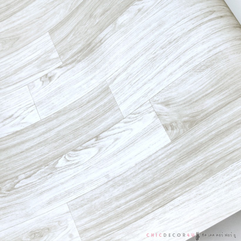 พีวีซีปูพื้น ลายไม้โมเดริน สีขาวเบจ White Beige-wood panel JP-012 หน้ากว้าง 100 ซม หนา 0.6 มม ยาวเมตรละ