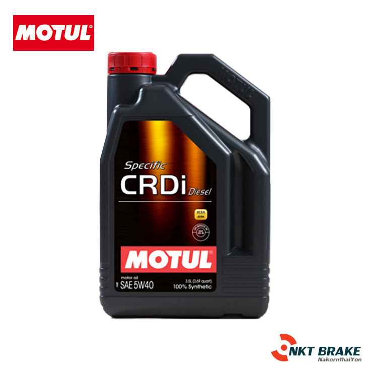 น้ำมันเครื่อง Motul CRDi 5W40 - ขนาด 6 ลิตร