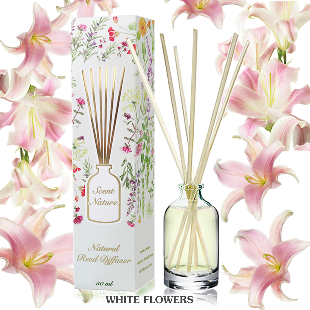 WHITE FLOWERS ดอกโมกสีขาว