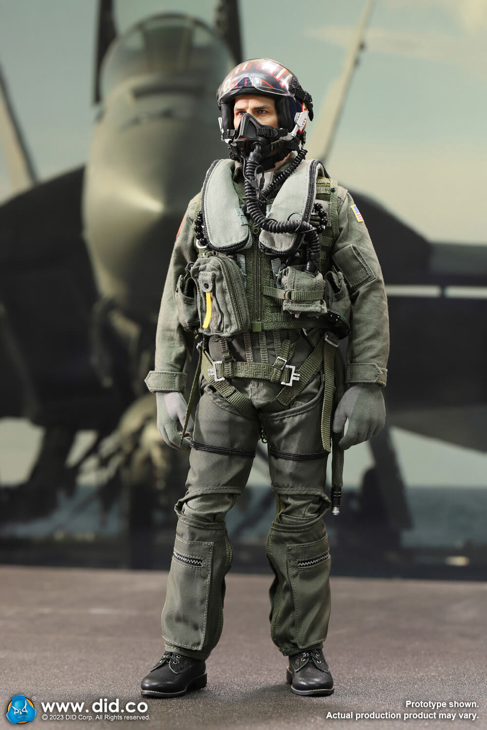 DID MA80170 1/6 The US Navy Fighter Weapons School Instructor F/A-18E Pilot – Captain Mitchell