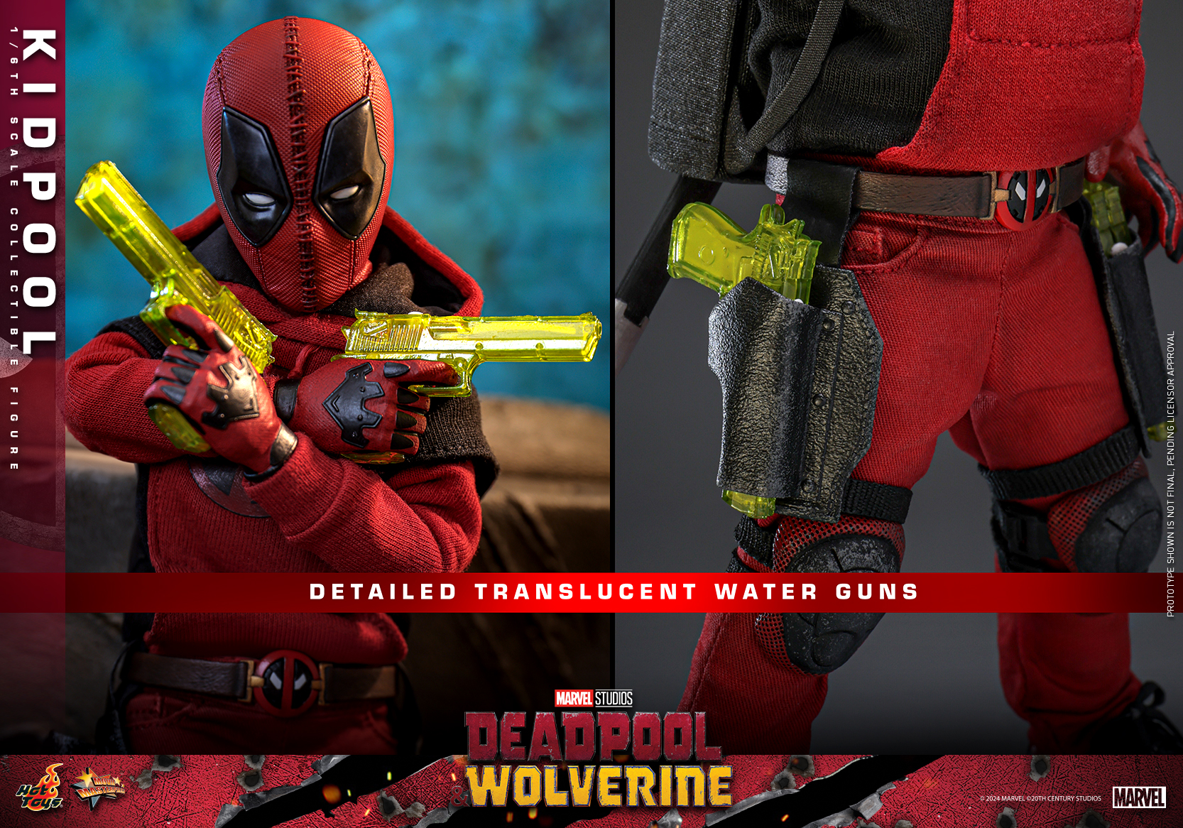 Hot Toys MMS763 Deadpool & Wolverine - Kidpool