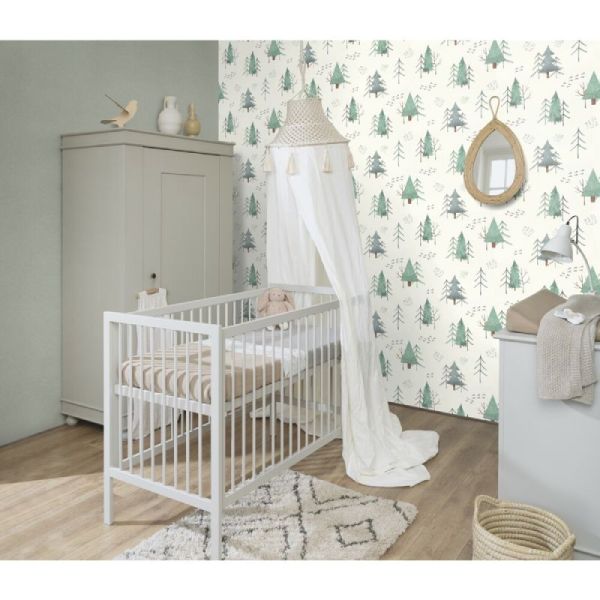 วอลเปเปอร์ลายเด็ก Kids World โปร 11.11 แบบหลังผ้า ทนทาน กันลามไฟ : Fabric-Backed Wall Paper