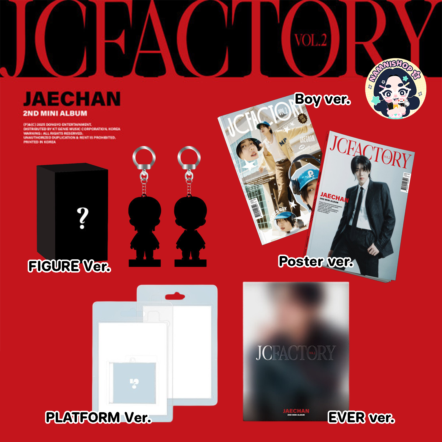 [PRE] JAECHAN - 2nd Mini Album JCFACTORY vol.2