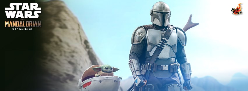 Hot Toys QS016 1/4 Star Wars™ The Mandalorian™ - The Mandalorian & The Child