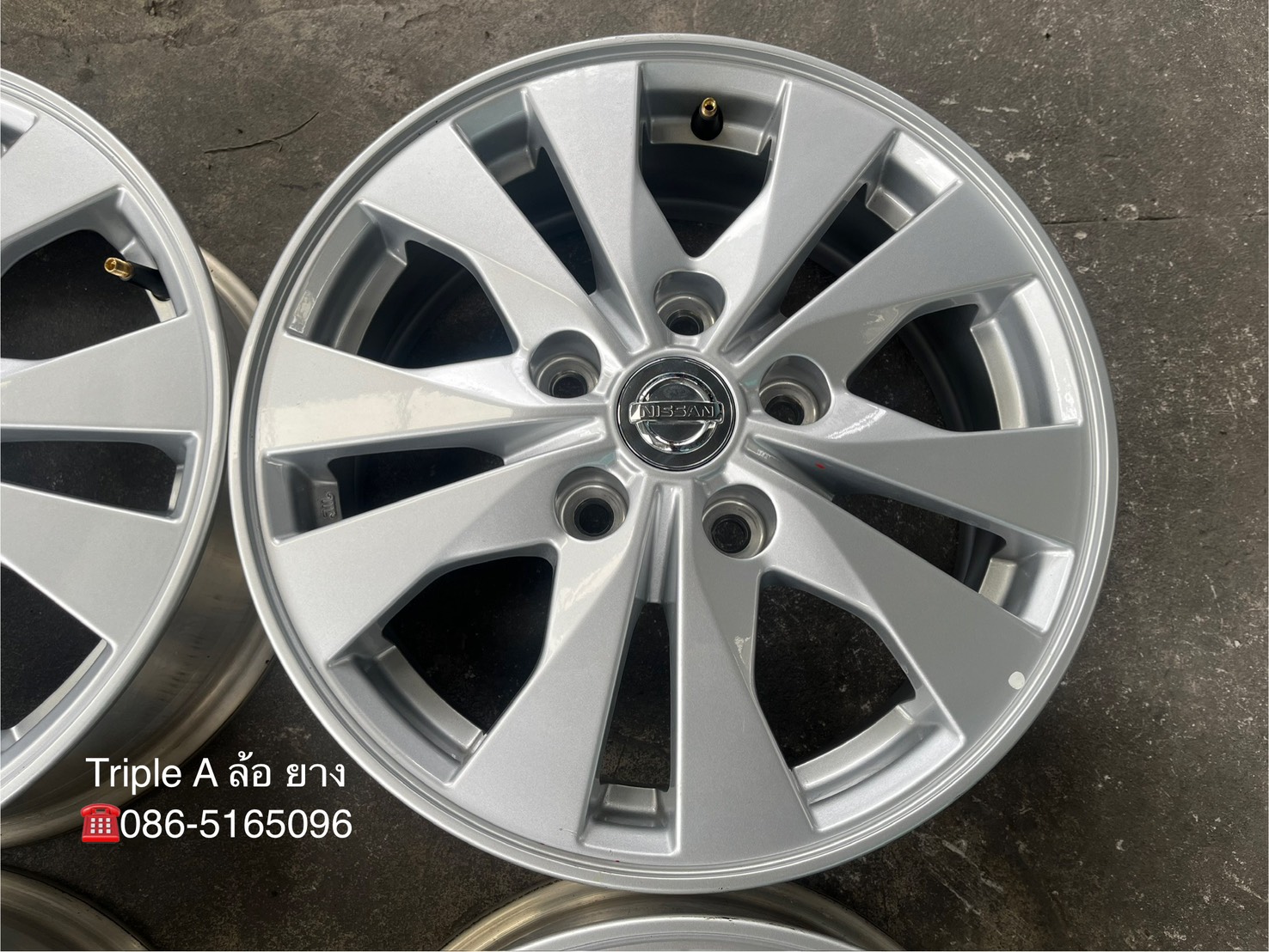 ✨ล้อแม็กป้ายแดง✨5รู114 Nissan Serena รุ่นใหม่ล่าสุด ขอบ 15💖สวยกริ๊บ💖