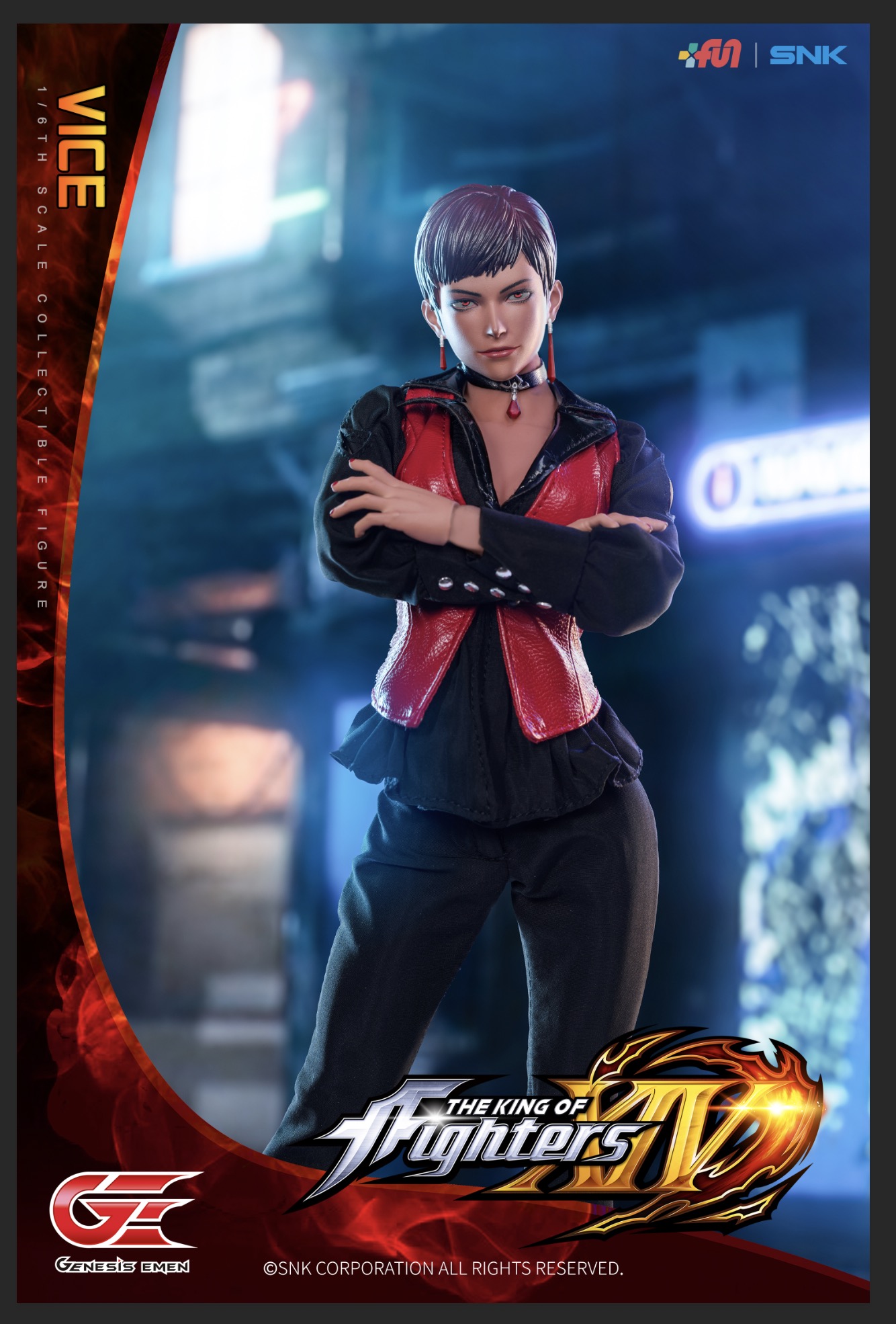 Genesis Emen KOF-V01 1/6 The King of Fighters XIV - VICE