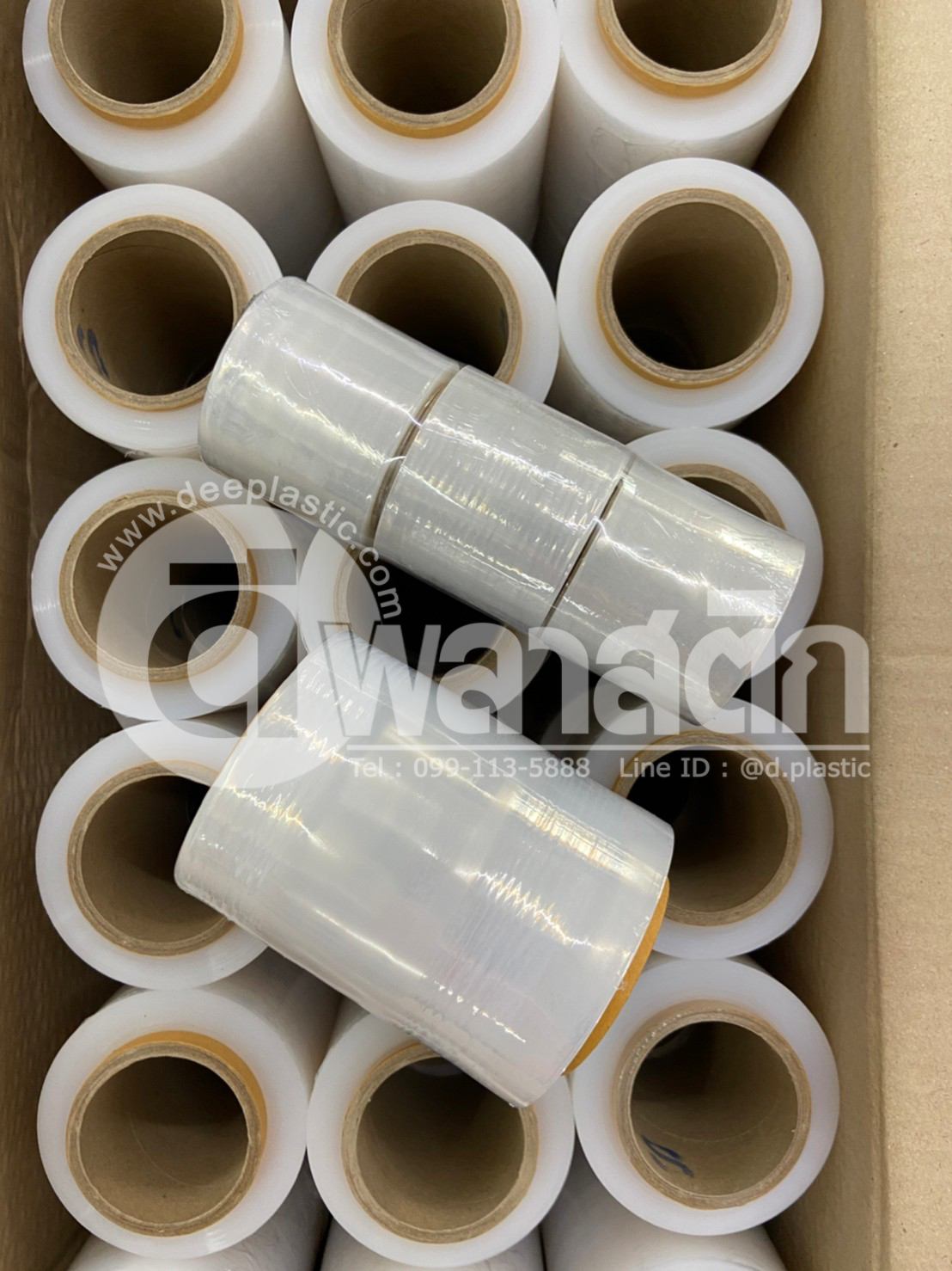 ฟิล์มยืดพันพาเลท Stretch Film ขายยกลัง