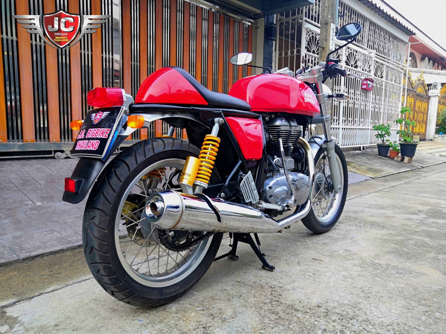 😘 Café Racer ก็มา 💨 #Royal Enfield Continental GT535 สายจอด ไมล์ท้ 1,xxxโล