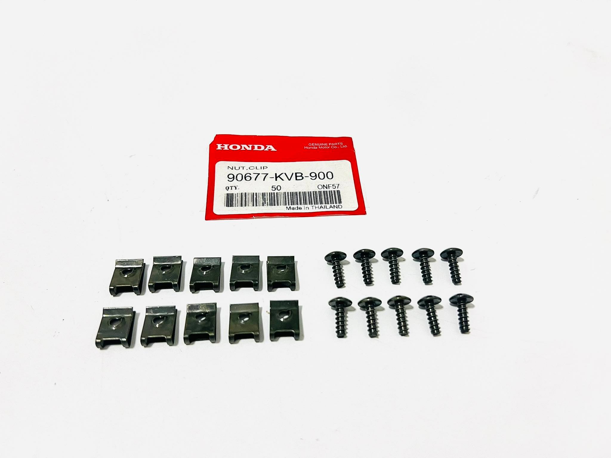 กิ๊ป+น๊อตบังลมเวฟ ดรีม มอเตอร์ไซด์ฮอนด้าทั่วไป L31